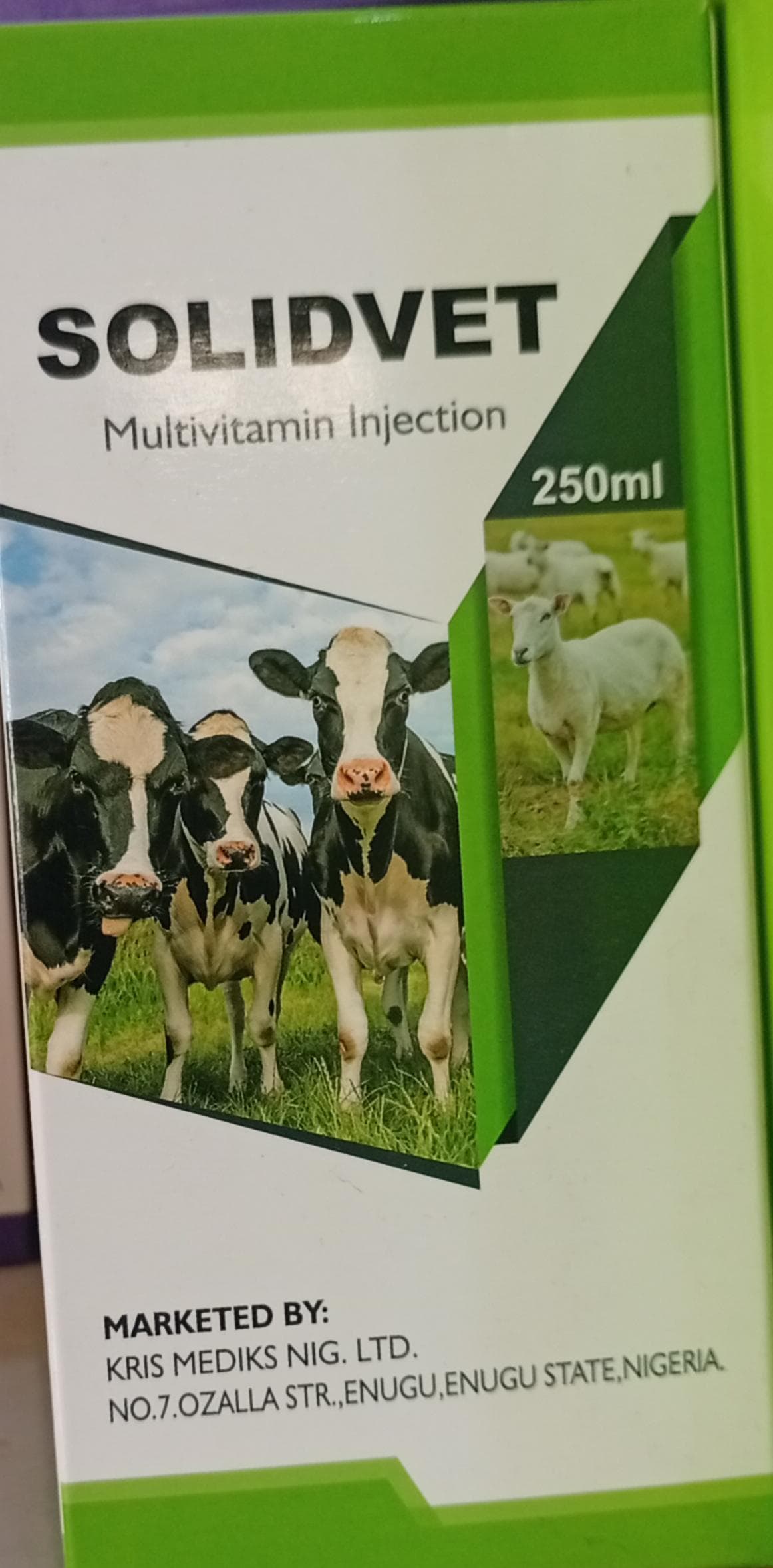 SOLIDVET-MULTIVIT INJECTION 250ML