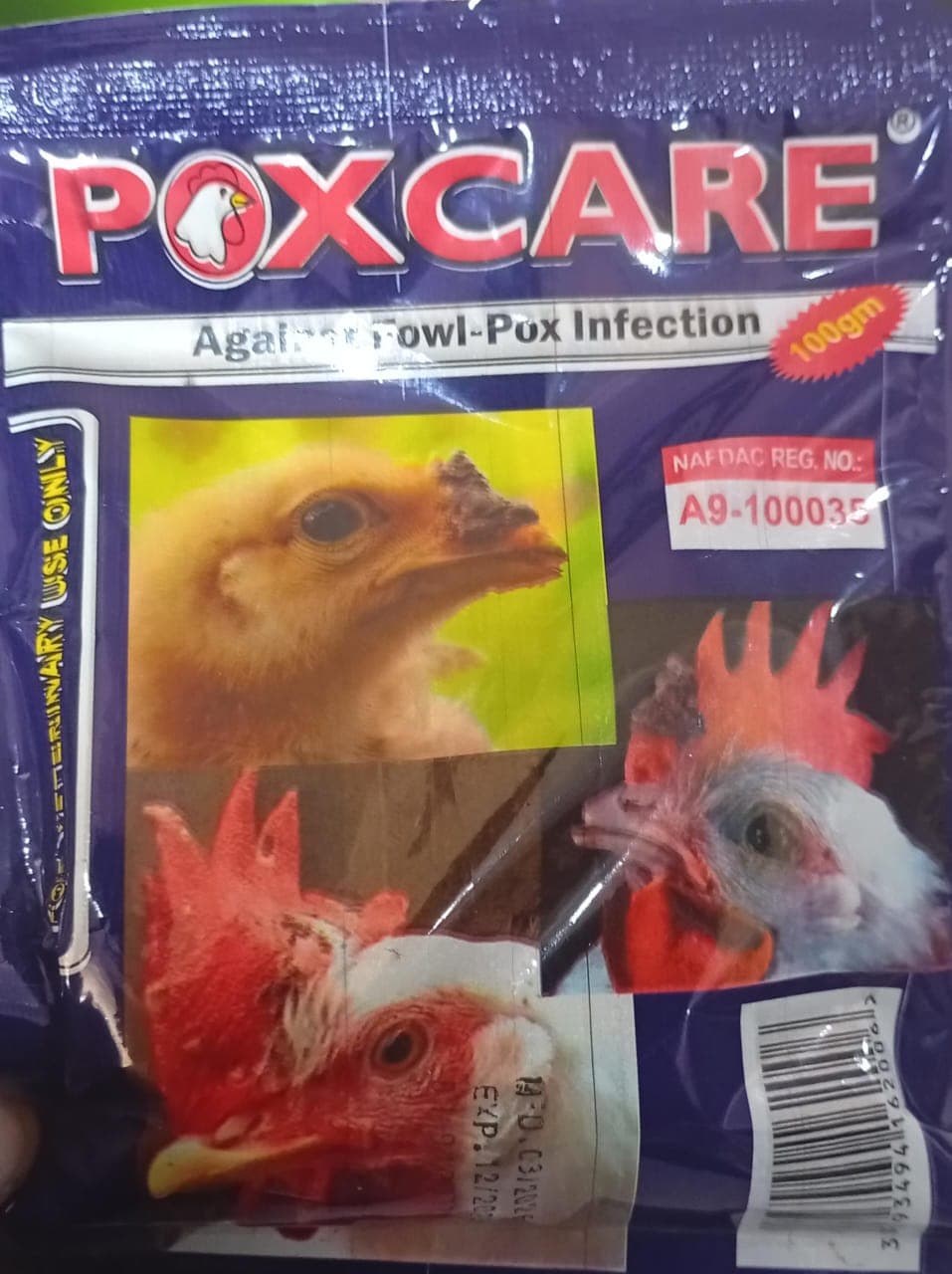POX CARE 100G