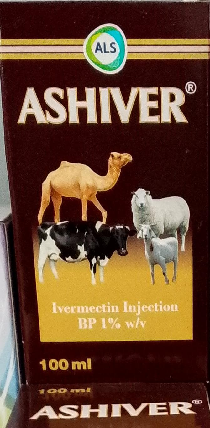IVERMECTIN INJ 1% 100ML (ASHIVER)