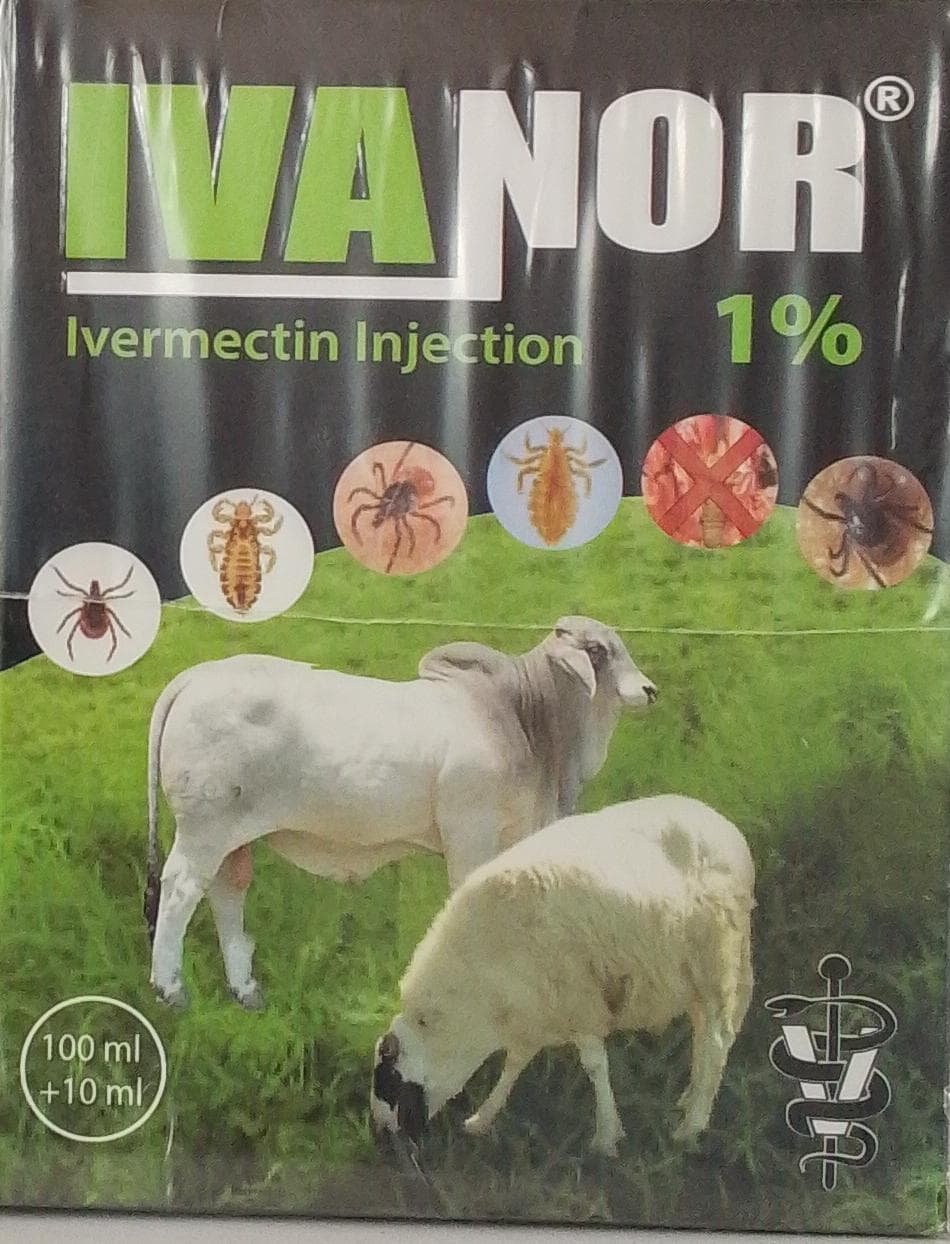 IVERMECTIN INJ 100ML (IVANOR 1% )