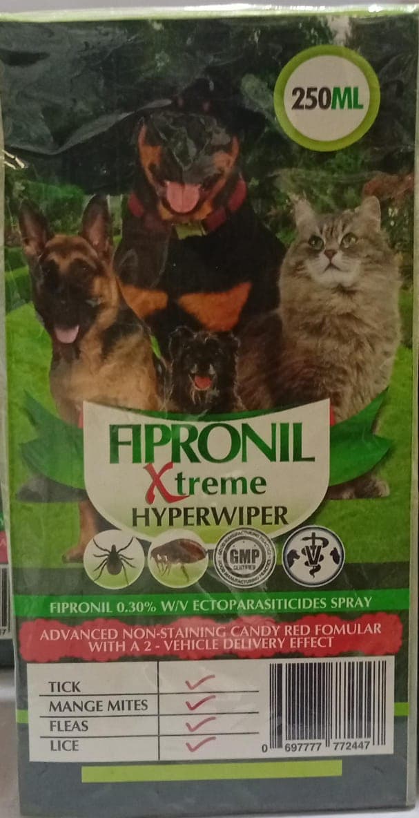 FIPRONIL XTREME HYPERWIPER 250ML