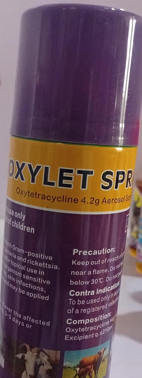 OXYTETRACYCLINE 4.2G (OXYLET SPRAY) 210ML