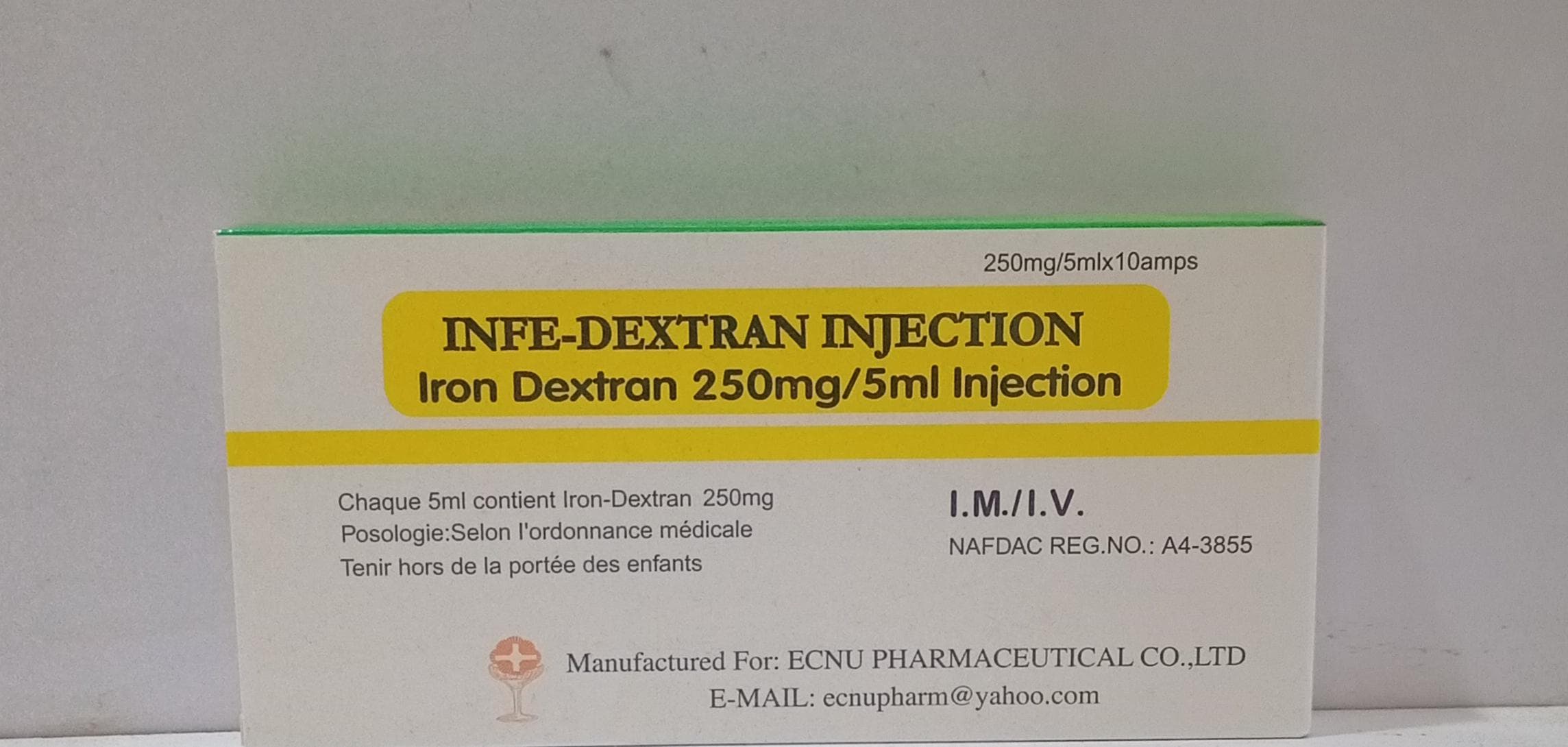 IRON DEXTRAN INJ (INFE) 250MG/5ML