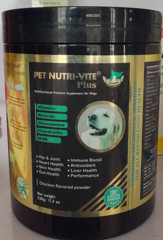 PET NUTRI VITE PLUS POWDER 320G