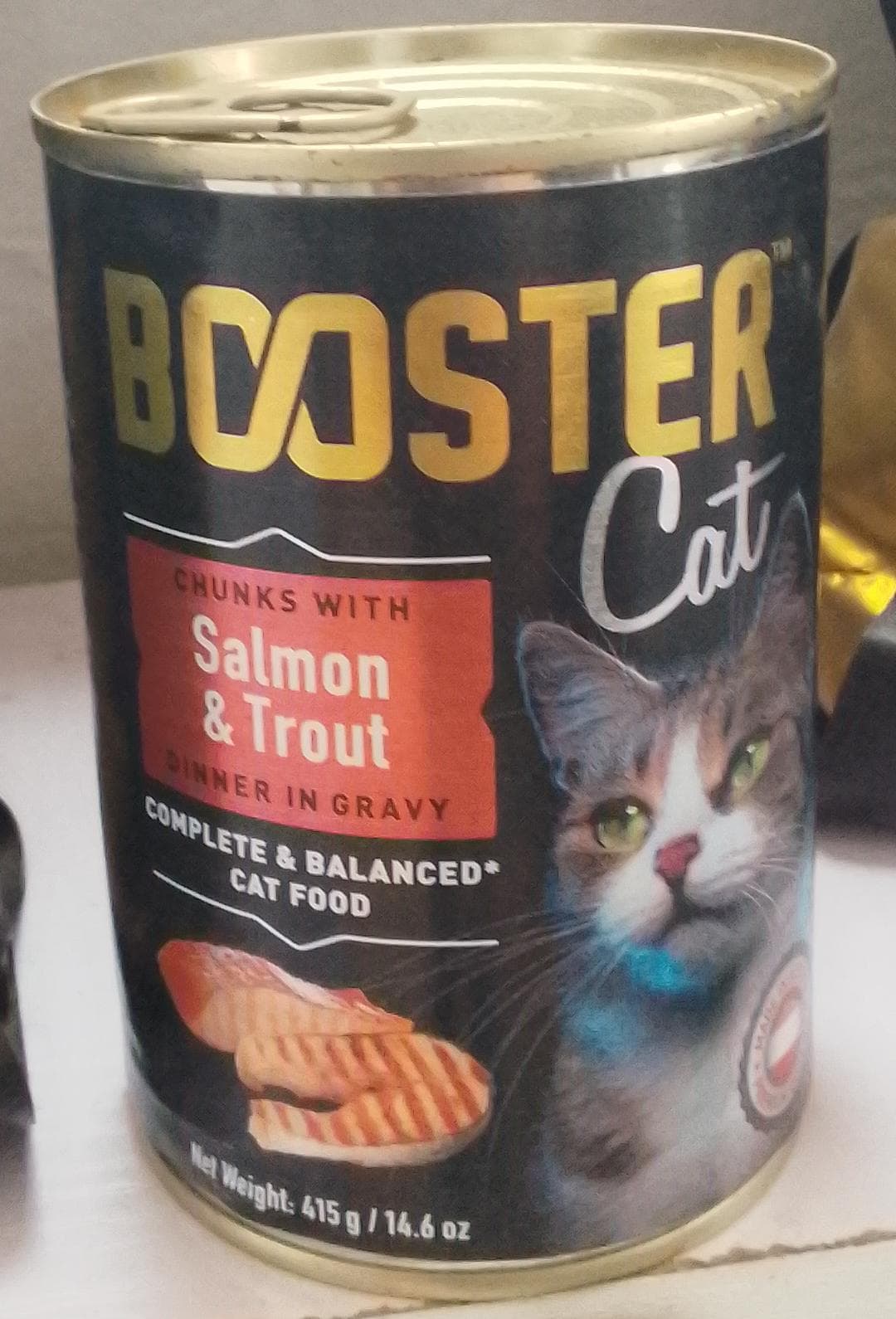 BOOSTER CAT CAN FOOD 415G