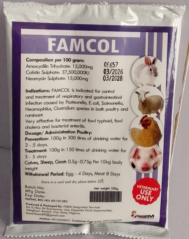 FAMCOL 100G