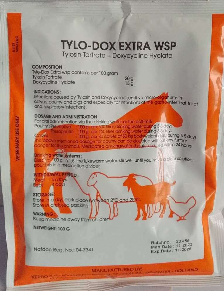 TYLODOX EXTRA 100G WSP
