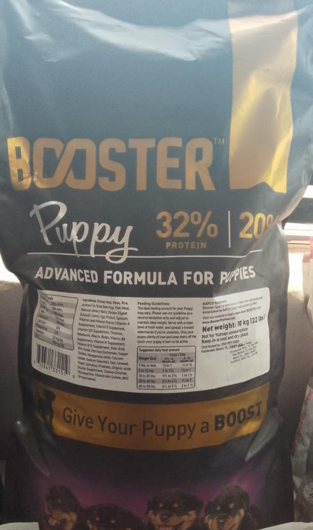 BOOSTER PUPPY CRUNCHY FOOD (10KG)