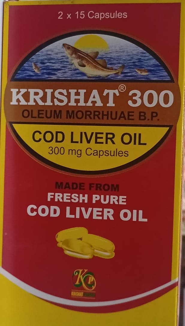COD LIVER OIL 300 (KRISHAT)