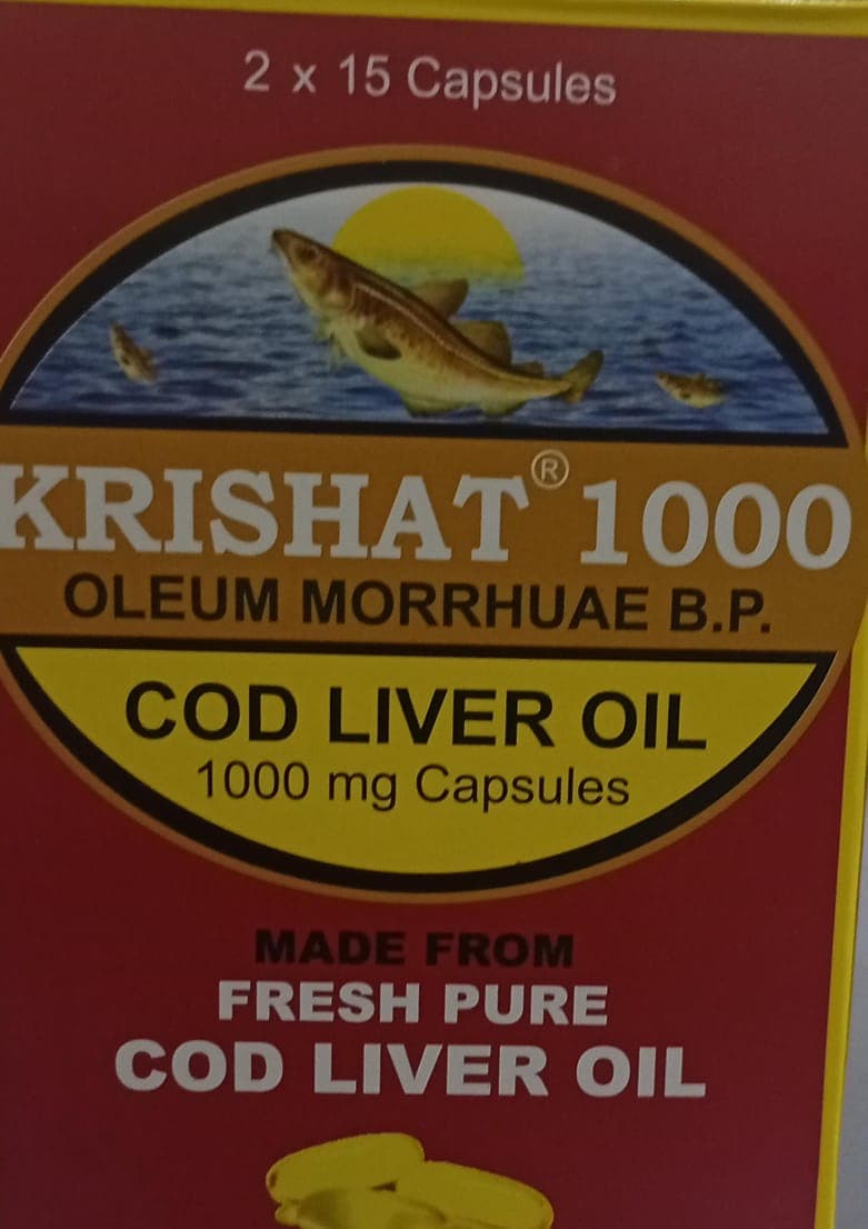 COD LIVER OIL 1000 (KRISHAT)