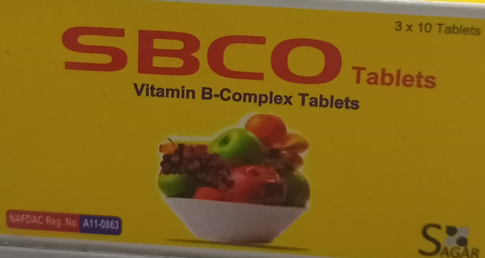 VITAMIN B COMPLEX (SBCO)