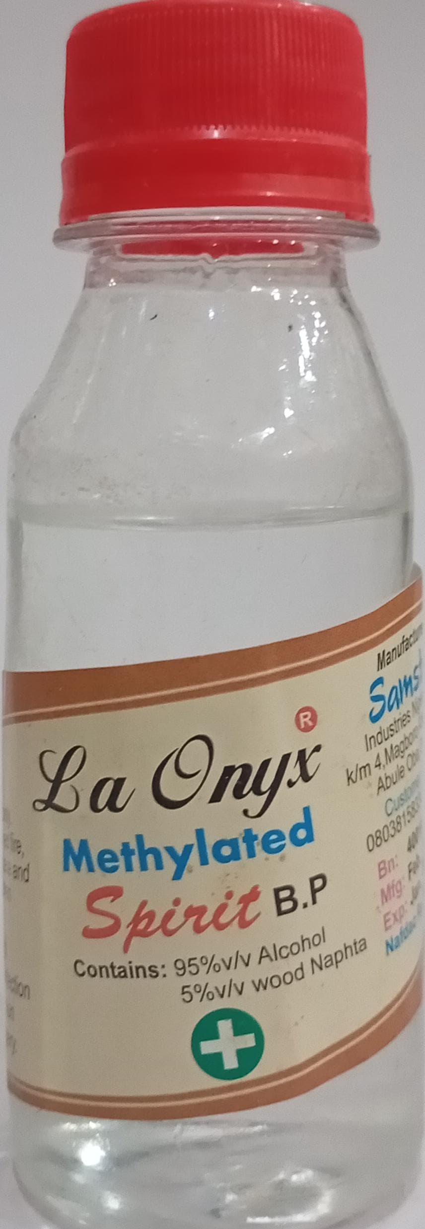 METHYLATED SPIRIT 100ML (LA ONYX)