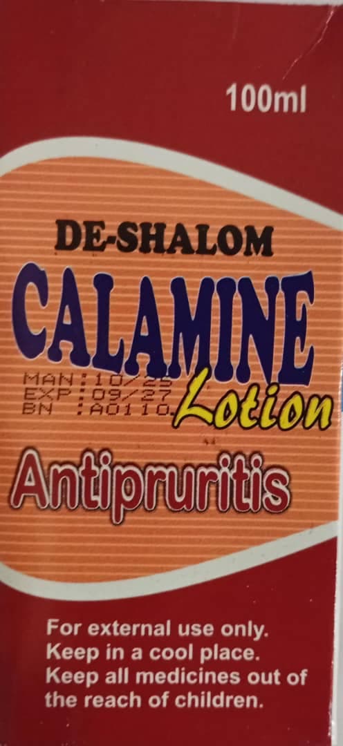 CALAMINE LOTION 100ML (DE SHALOM)