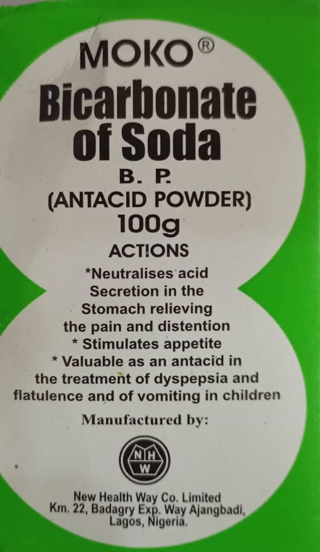 BICARBONATE OF SODA (MOKO)