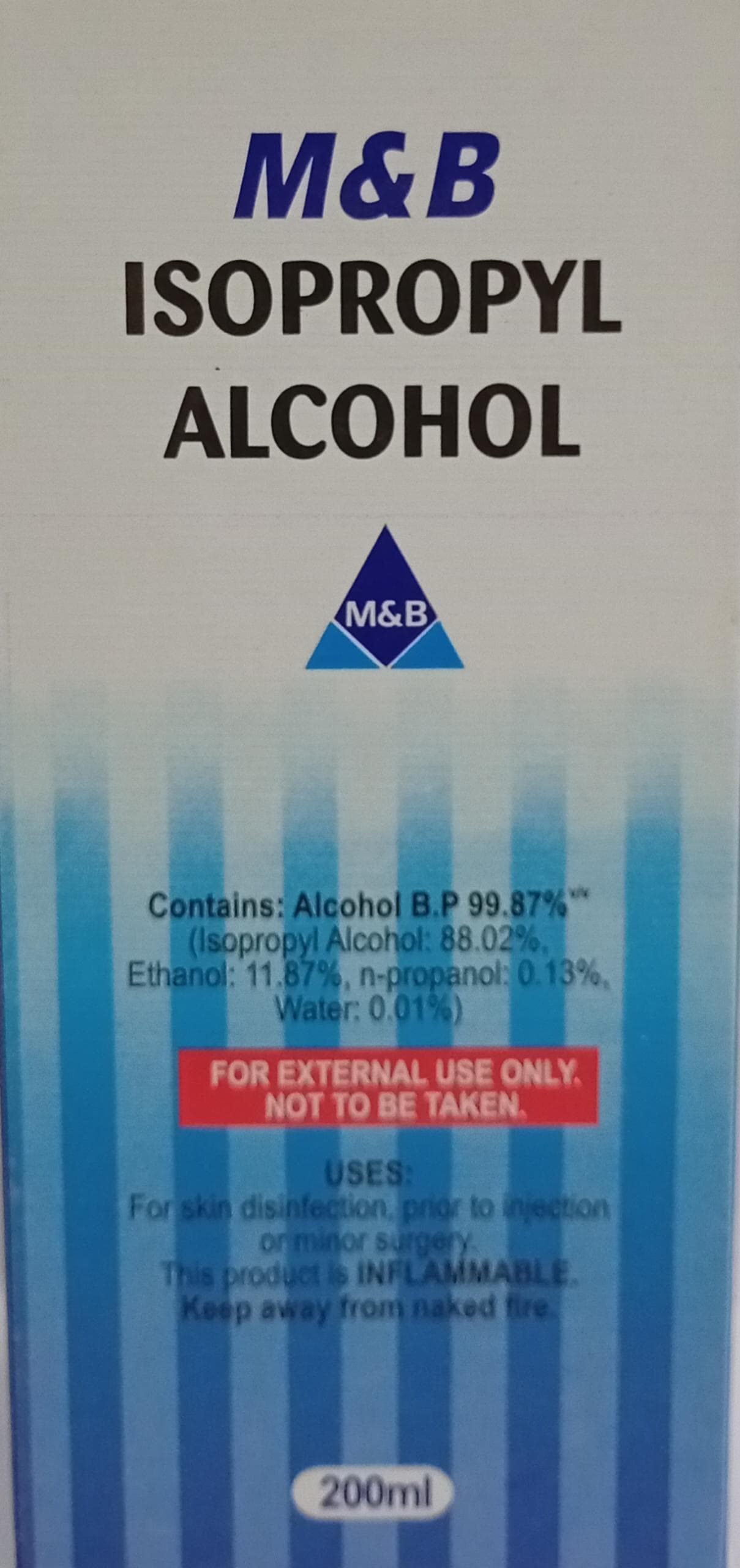 METHYLATED SPIRIT 200ML (M&B)
