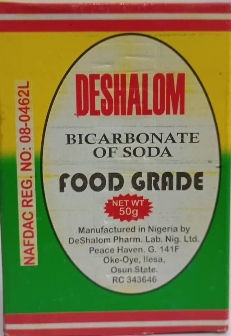 BICARBONATE OF SODA (DE SHALOM)