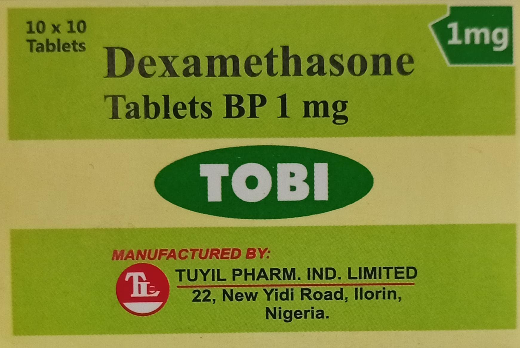 DEXAMETHASONE (TOBI)