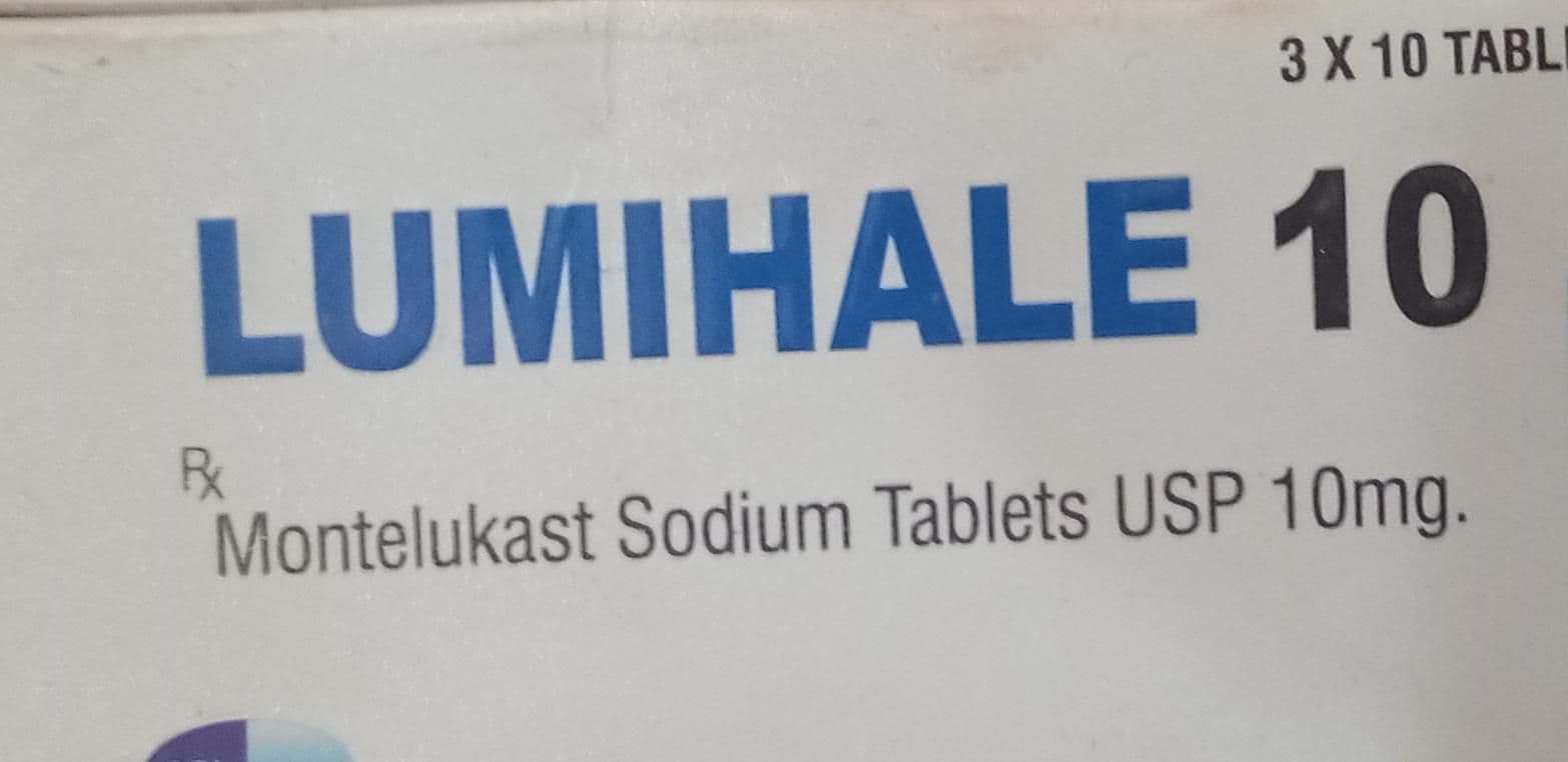LUMIHALE 10 (MONTELUKAST SODIUM 10MG)
