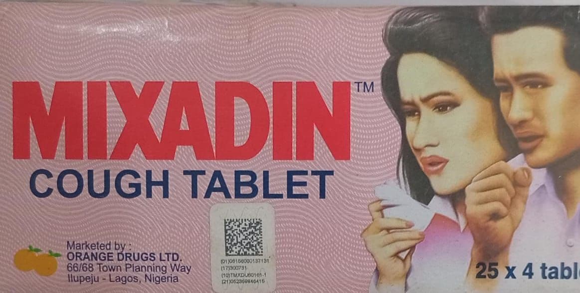 MIXADIN (COUGH TAB)