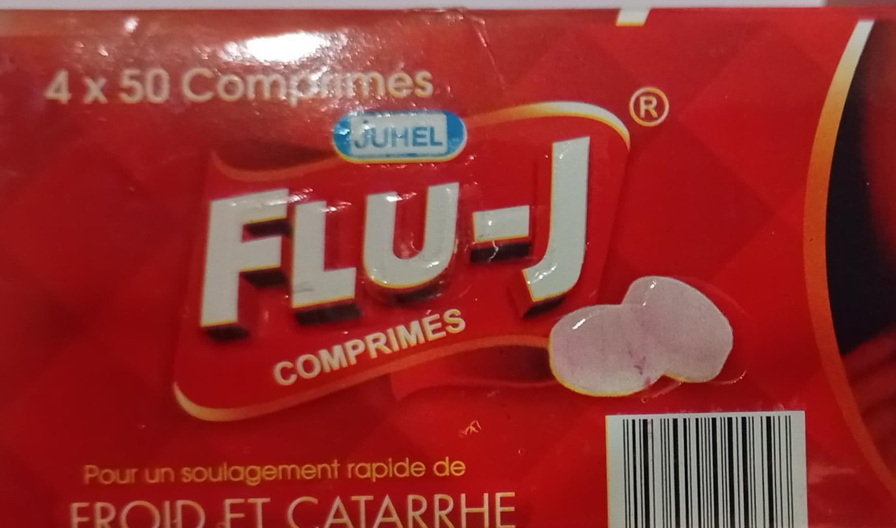 FLU J COLD AND (CATARRH TAB)