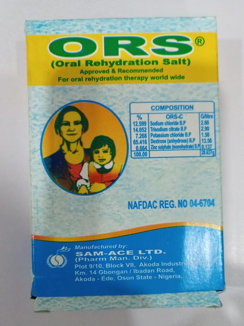 ORS WHITE (SAM ACE)