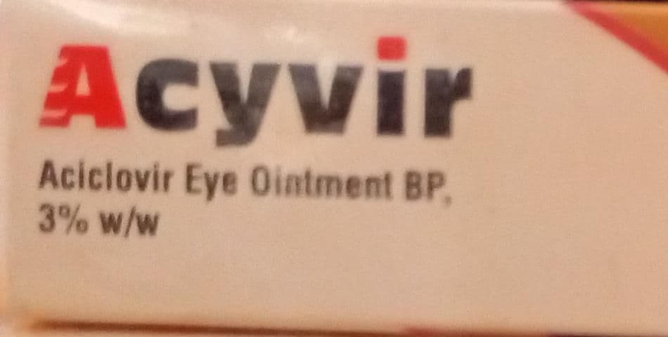 ACYVIR EYE OITMENT