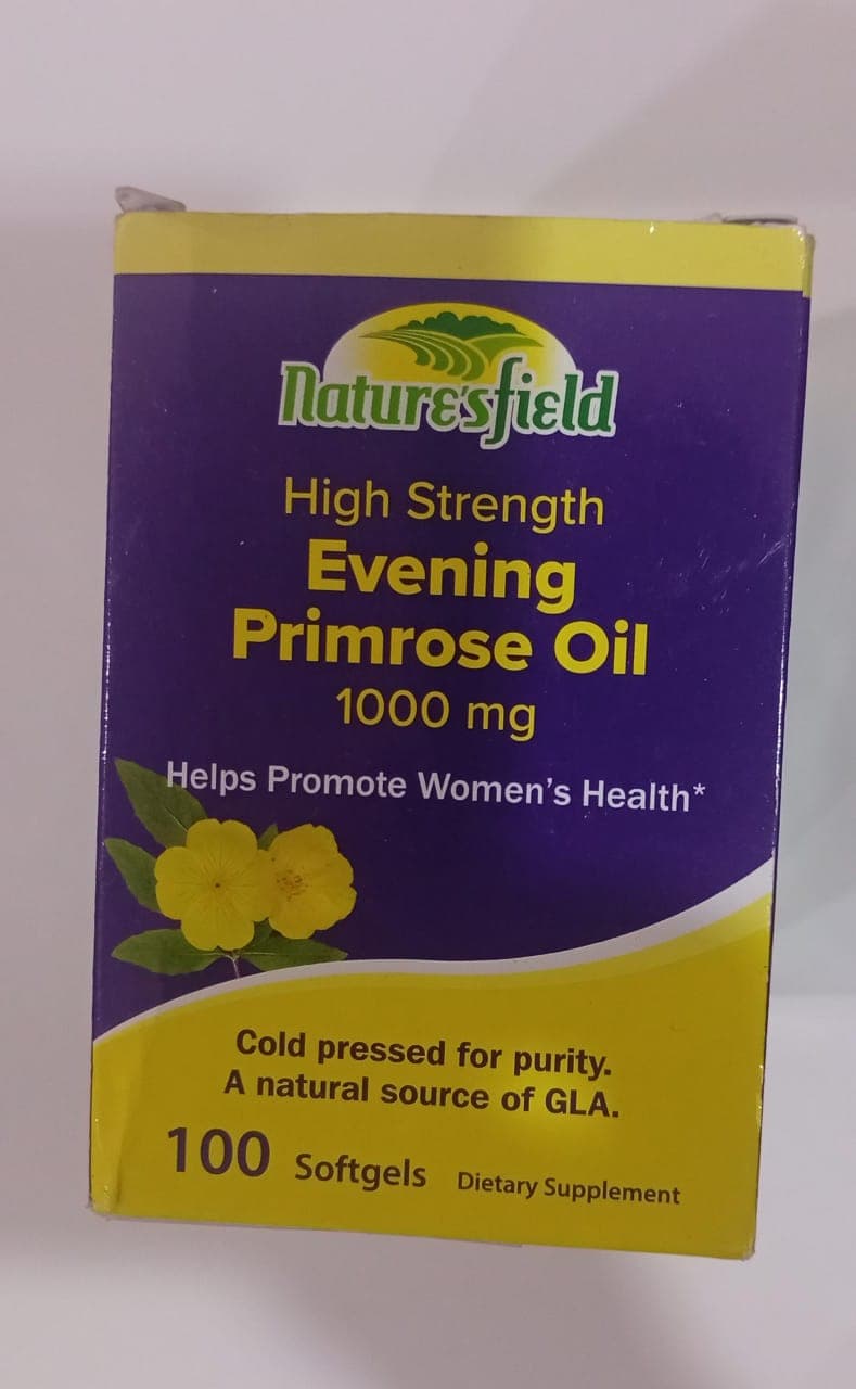 EVENING PRIMEROSE OIL 1000MG 10 x10 (NATURESFIELD)