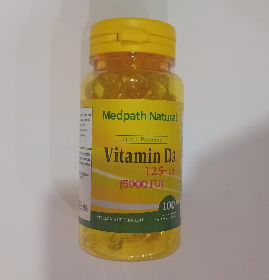VITAMIN D3 25MCG 5000IU X100 (MEDPATH)