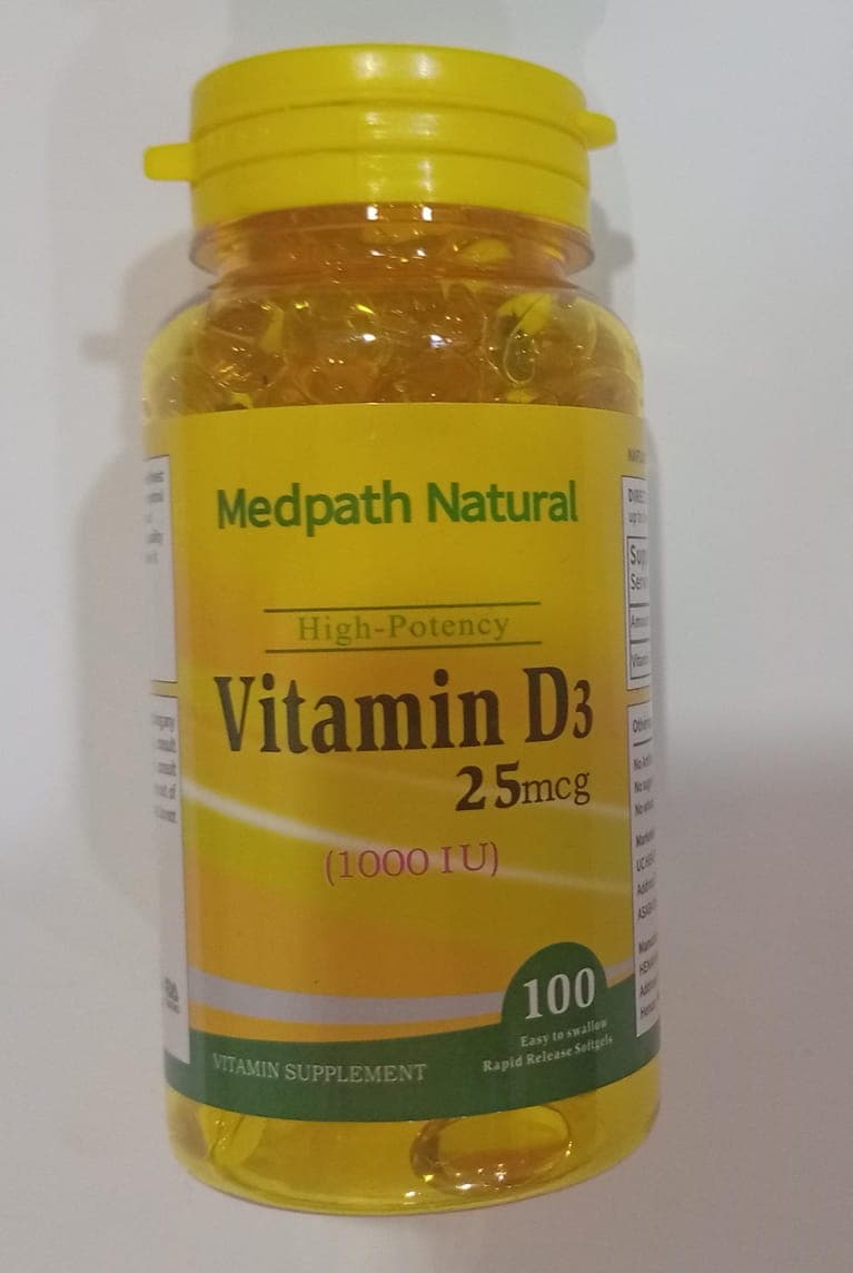 VITAMIN D3 25MCG 1000IU X100 (MEDPATH)