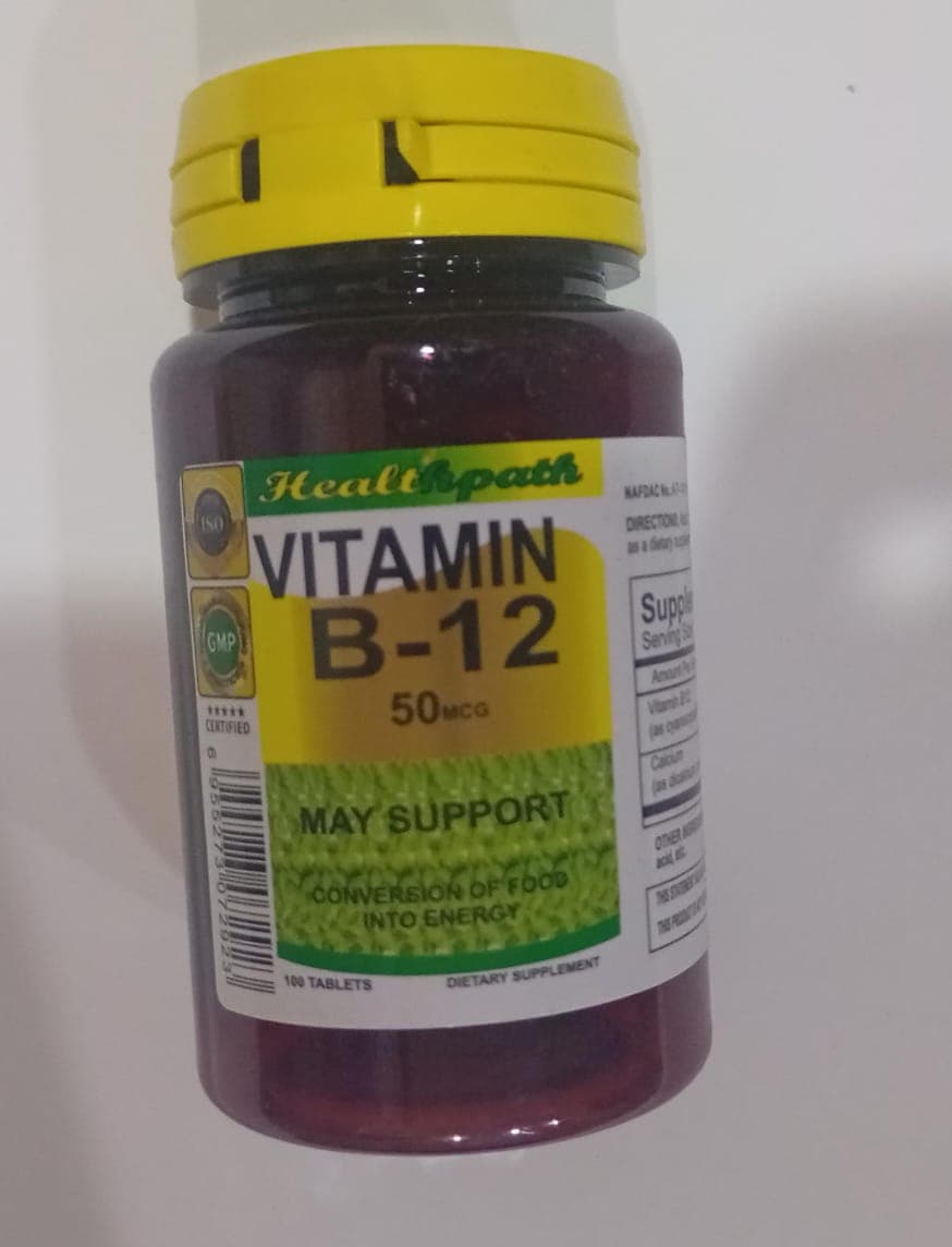 VITAMIN B12 50MCG X 100 (HEALTHPATH)