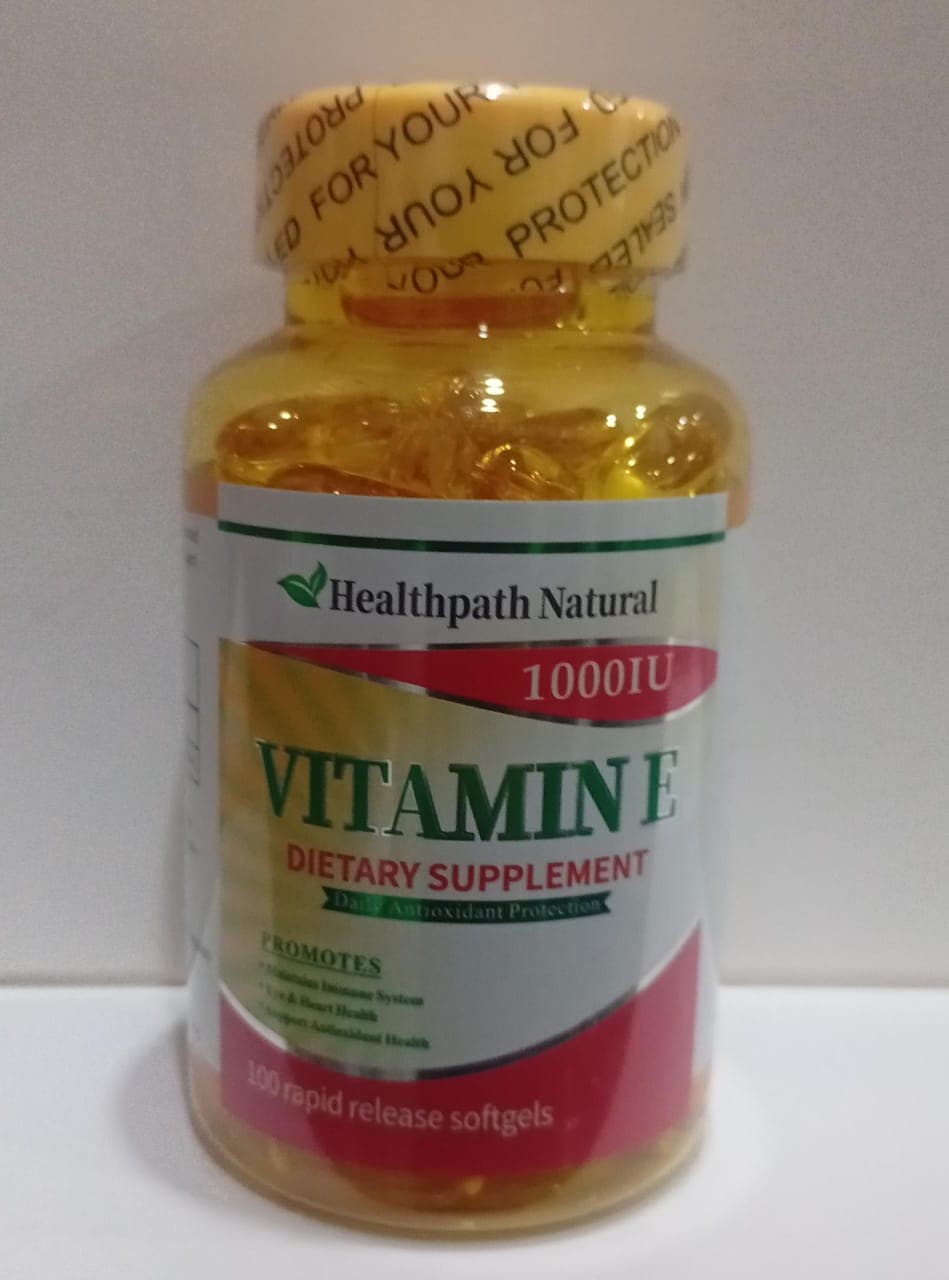 VITAMIN E 1000IU X100 (HEALTHPATH)