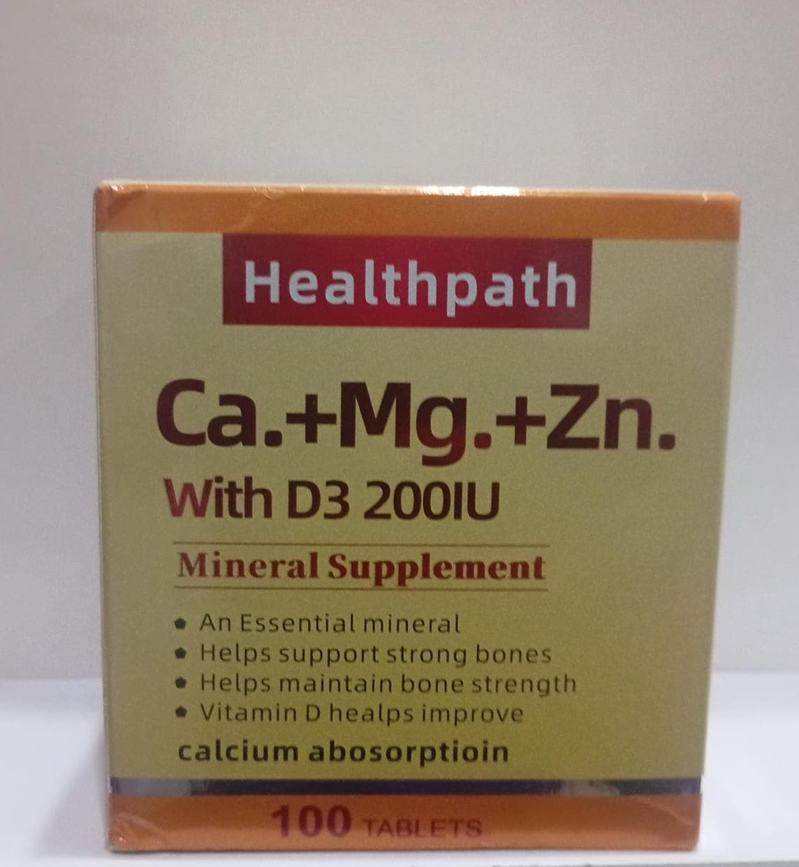 CALCIUM /MAGNESIUM/ZINC D3 HEALTHPATH (CAL D3)