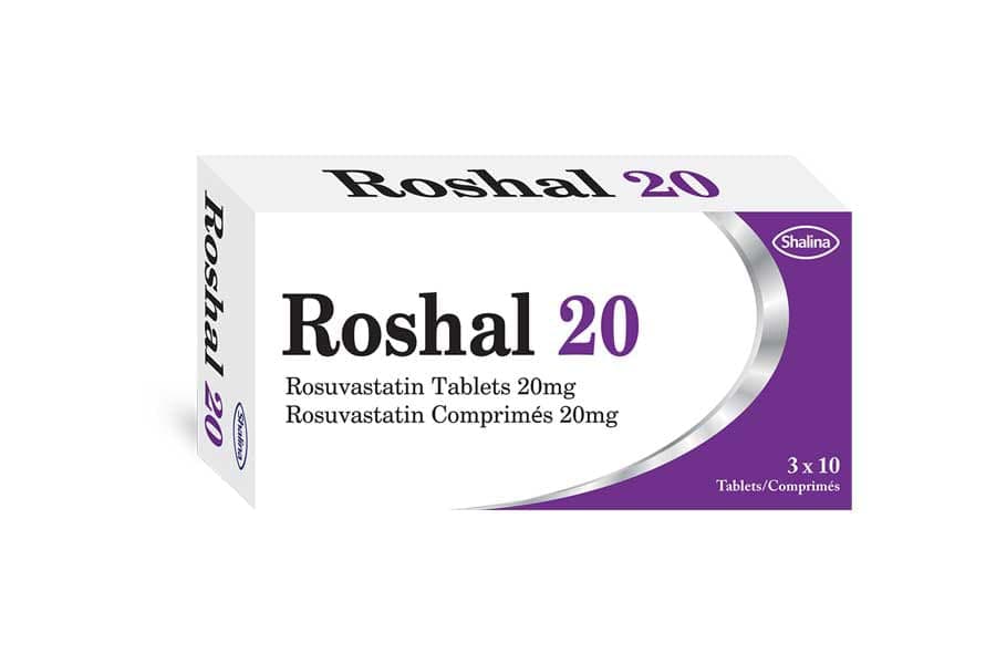ROSUVASTATIN 20MG TAB (ROSHAL 20)