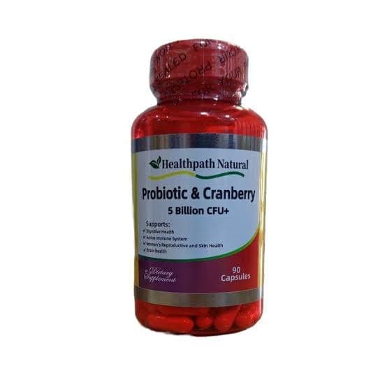 CRANBERRY/PROBIOTIC CAP X 90 (HEALTHPATH)