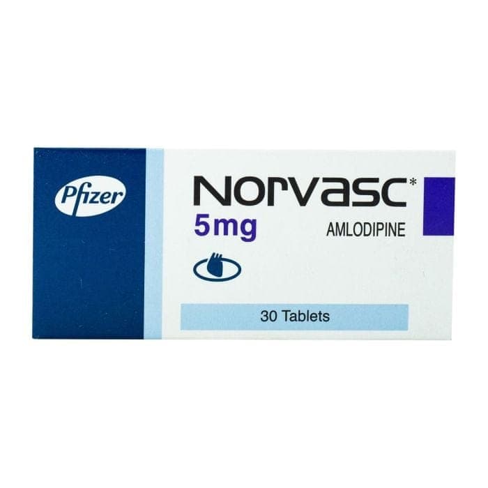 NORVASC (AMLODIPINE BESYLATE 5MG)