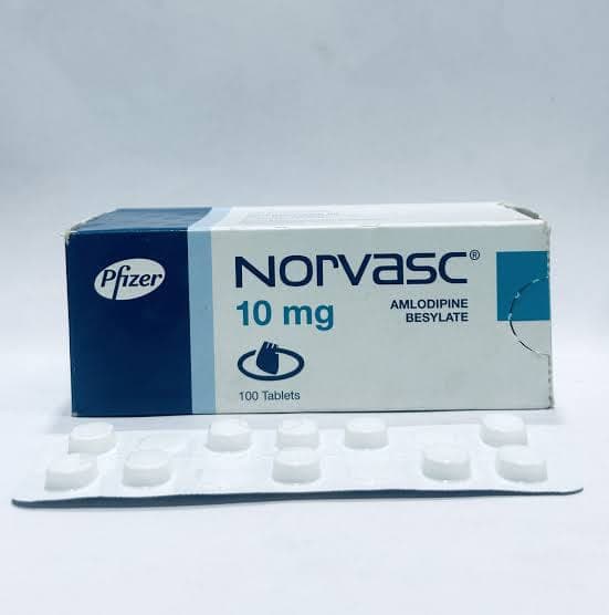 NORVASC (AMLODIPINE BESYLATE 10MG)