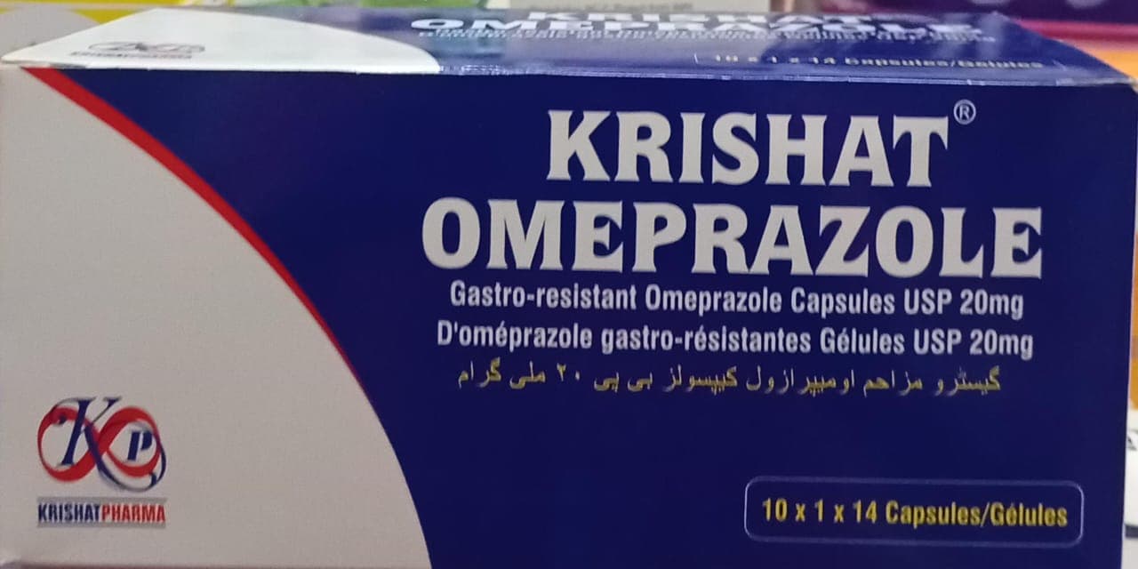 OMEPRAZOLE 20MG (KRISHAT)