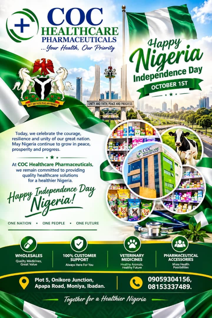 HAPPY INDEPENDENCE DAY, NIGERIA!